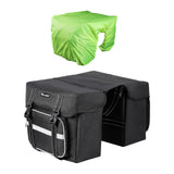 Maxbell Durable Bicycle Rear Seat Bag for Outdoor MTB Bicycle black and Rain cover - Aladdin Shoppers