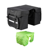 Maxbell Durable Bicycle Rear Seat Bag for Outdoor MTB Bicycle black and Rain cover - Aladdin Shoppers
