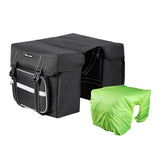 Maxbell Durable Bicycle Rear Seat Bag for Outdoor MTB Bicycle black and Rain cover - Aladdin Shoppers
