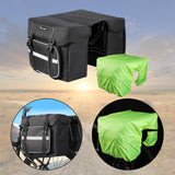 Maxbell Durable Bicycle Rear Seat Bag for Outdoor MTB Bicycle black and Rain cover - Aladdin Shoppers