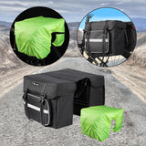 Maxbell Durable Bicycle Rear Seat Bag for Outdoor MTB Bicycle black and Rain cover - Aladdin Shoppers