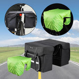 Maxbell Durable Bicycle Rear Seat Bag for Outdoor MTB Bicycle black and Rain cover - Aladdin Shoppers