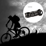 Maxbell 31.8mm Bike Stem Adjustable Angle for Mountain Bike black 31.8x110mm - Aladdin Shoppers