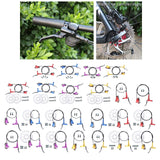 Maxbell Maxbell Universal Bike Disc Brakes Refit Parts F160/R140 for FAT Bike Trail Bike Red L R