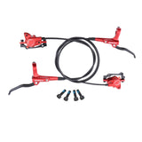 Maxbell Maxbell Universal Bike Disc Brakes Refit Parts F160/R140 for FAT Bike Trail Bike Red L R