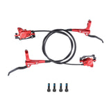 Maxbell Maxbell Universal Bike Disc Brakes Refit Parts F160/R140 for FAT Bike Trail Bike Red L R