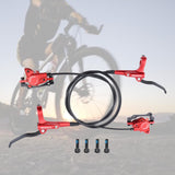 Maxbell Maxbell Universal Bike Disc Brakes Refit Parts F160/R140 for FAT Bike Trail Bike Red L R