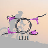 Maxbell Maxbell Universal Bike Disc Brakes Refit Parts F160/R140 for FAT Bike Trail Bike Purple L R