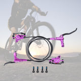 Maxbell Maxbell Universal Bike Disc Brakes Refit Parts F160/R140 for FAT Bike Trail Bike Purple L R