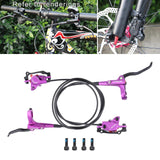 Maxbell Maxbell Universal Bike Disc Brakes Refit Parts F160/R140 for FAT Bike Trail Bike Purple L R