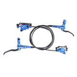 Maxbell Maxbell Universal Bike Disc Brakes Refit Parts F160/R140 for FAT Bike Trail Bike Blue 2 Discbrake