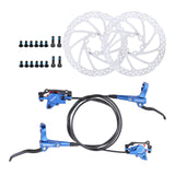 Maxbell Maxbell Universal Bike Disc Brakes Refit Parts F160/R140 for FAT Bike Trail Bike Blue 2 Discbrake