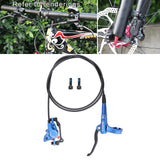 Maxbell Maxbell Universal Bike Disc Brakes Refit Parts F160/R140 for FAT Bike Trail Bike Blue L
