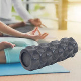 Maxbell Maxbell Foam Roller Myofascial Release Yoga Pilates Fitness Leg Back Exercise Black