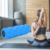 Maxbell Maxbell Foam Roller Myofascial Release Yoga Pilates Fitness Leg Back Exercise Blue