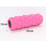 Maxbell Maxbell Foam Roller Myofascial Release Yoga Pilates Fitness Leg Back Exercise Pink