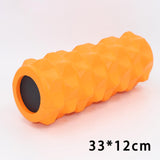 Maxbell Maxbell Foam Roller Myofascial Release Yoga Pilates Fitness Leg Back Exercise Orange