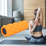 Maxbell Maxbell Foam Roller Myofascial Release Yoga Pilates Fitness Leg Back Exercise Orange