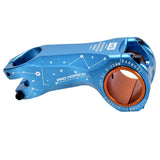 Maxbell Bike Stem -17 Degree 31.8/35 x 90mm for Bicycle MTB Road Bike Blue - Aladdin Shoppers