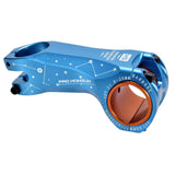 Maxbell Bike Stem -17 Degree 31.8/35 x 90mm for Bicycle MTB Road Bike Blue - Aladdin Shoppers