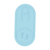 Maxbell Non-Slip Skipping Rope Mat Yoga Joints Protector Pad 1400x660x6mm Blue - Aladdin Shoppers
