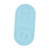 Maxbell Non-Slip Skipping Rope Mat Yoga Joints Protector Pad 1400x660x6mm Blue - Aladdin Shoppers
