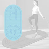 Maxbell Non-Slip Skipping Rope Mat Yoga Joints Protector Pad 1400x660x6mm Blue - Aladdin Shoppers
