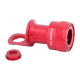 Maxbell Maxbell Fast Pedal Pedal CNC Quick Release Base Buckle for Brompton Folding Bike Red