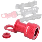 Maxbell Maxbell Fast Pedal Pedal CNC Quick Release Base Buckle for Brompton Folding Bike Red