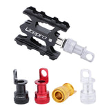 Maxbell Maxbell Fast Pedal Pedal CNC Quick Release Base Buckle for Brompton Folding Bike Silver