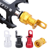 Maxbell Maxbell Fast Pedal Pedal CNC Quick Release Base Buckle for Brompton Folding Bike Golden