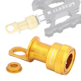 Maxbell Maxbell Fast Pedal Pedal CNC Quick Release Base Buckle for Brompton Folding Bike Golden
