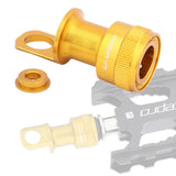 Maxbell Maxbell Fast Pedal Pedal CNC Quick Release Base Buckle for Brompton Folding Bike Golden