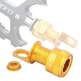 Maxbell Maxbell Fast Pedal Pedal CNC Quick Release Base Buckle for Brompton Folding Bike Golden
