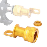 Maxbell Maxbell Fast Pedal Pedal CNC Quick Release Base Buckle for Brompton Folding Bike Golden