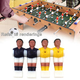 Maxbell 4x Foosball Men Soccer Table Guys Football Accessory 2 yellow 2 purple - Aladdin Shoppers