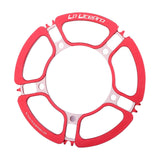 Maxbell Bike 170mm Crank Arm Bicycle Crankset BCD 130mm Crank 53 56 58T Red 53T - Aladdin Shoppers