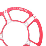 Maxbell Bike 170mm Crank Arm Bicycle Crankset BCD 130mm Crank 53 56 58T Red 56T - Aladdin Shoppers