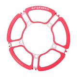 Maxbell Bike 170mm Crank Arm Bicycle Crankset BCD 130mm Crank 53 56 58T Red 56T - Aladdin Shoppers