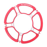 Maxbell Bike 170mm Crank Arm Bicycle Crankset BCD 130mm Crank 53 56 58T Red 56T - Aladdin Shoppers