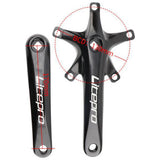 Maxbell Folding Bike Crankset 7075-T6 Aluminum BMX 130BCD 170mm Crankarm 58T Black - Aladdin Shoppers