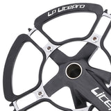 Maxbell Folding Bike Crankset 7075-T6 Aluminum BMX 130BCD 170mm Crankarm 58T Black - Aladdin Shoppers