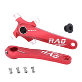 Maxbell Bike Crankset 104BCD Chainring 8 9 10 11 Speed BMX Component red - Aladdin Shoppers