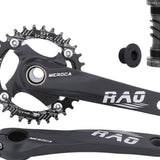 Maxbell Bike Crankset 104BCD Chainring 8 9 10 11 Speed BMX Component black axis 32T - Aladdin Shoppers