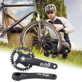 Maxbell Bike Crankset 104BCD Chainring 8 9 10 11 Speed BMX Component black axis 32T - Aladdin Shoppers