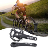 Maxbell Bike Crankset 104BCD Chainring 8 9 10 11 Speed BMX Component black axis 32T - Aladdin Shoppers