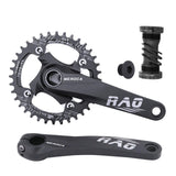 Maxbell Bike Crankset 104BCD Chainring 8 9 10 11 Speed BMX Component black axis 36T - Aladdin Shoppers