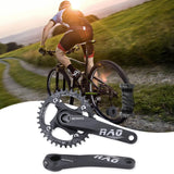 Maxbell Bike Crankset 104BCD Chainring 8 9 10 11 Speed BMX Component black axis 36T - Aladdin Shoppers