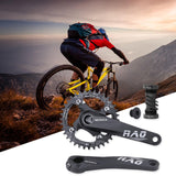Maxbell Bike Crankset 104BCD Chainring 8 9 10 11 Speed BMX Component black axis 36T - Aladdin Shoppers