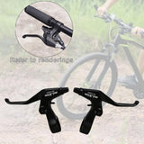 Maxbell 1 Pair Aluminum Alloy Levers for Road Bike Mountain Bike Black Black - Aladdin Shoppers